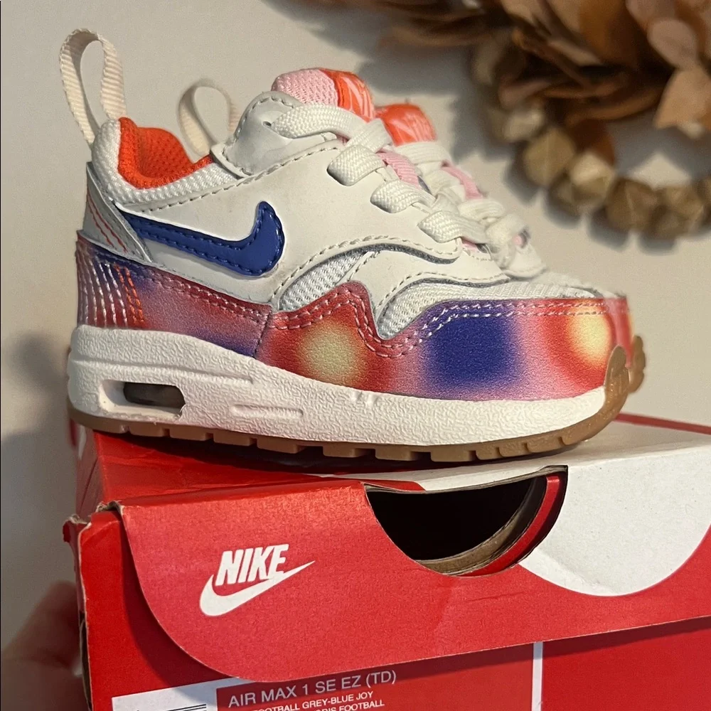 NIKE Air Max 1 SE EasyOn Baby/Toddler Shoes size 4C